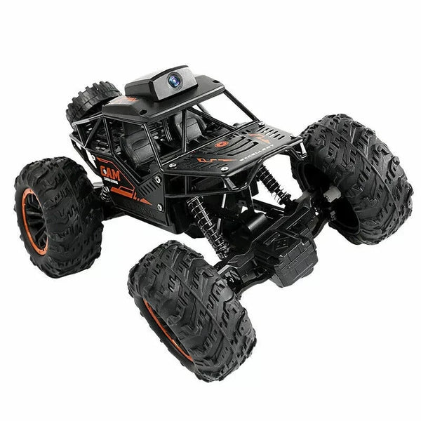 WiFi HD Camera RC Climbing Car – 4WD Off-Road Rock Crawler with Live FPV Streaming | Kids & Adults