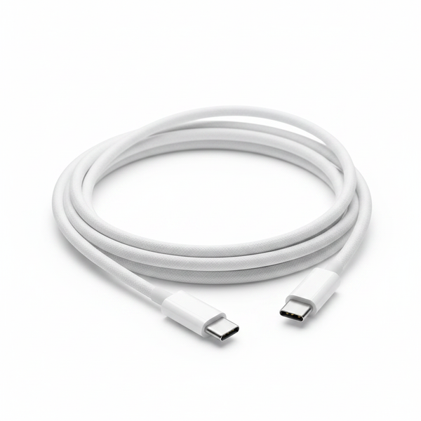 USB-C White - Angled