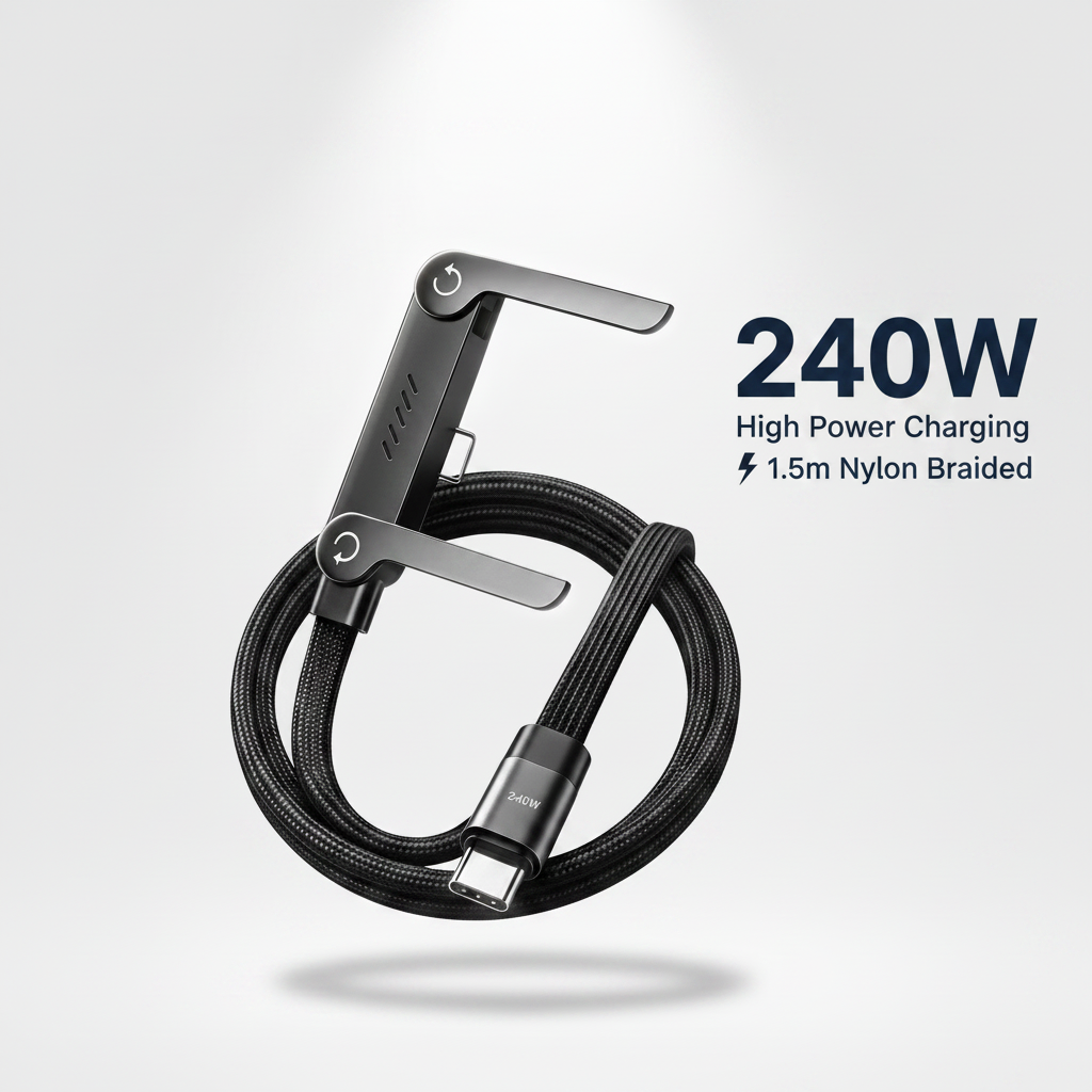 240W USB-C Cable - Spec Callout Hero