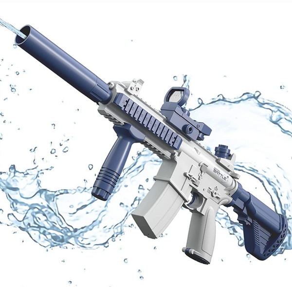M416 Electric Water Gun – High Capacity Long Range Automatic Squirt Gun | Summer Outdoor Fun