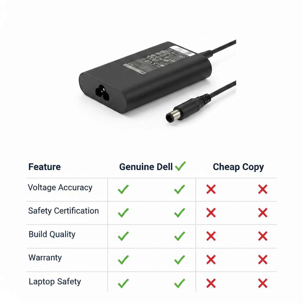Dell 65W 7.4mm – Comparison Table