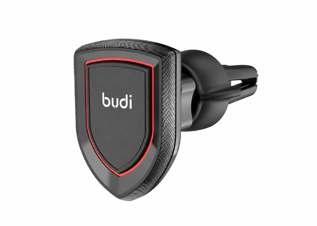 Budi Magnetic Car Mount – 360° Rotating Phone Holder | Strong Magnetic Hold | Universal Fit