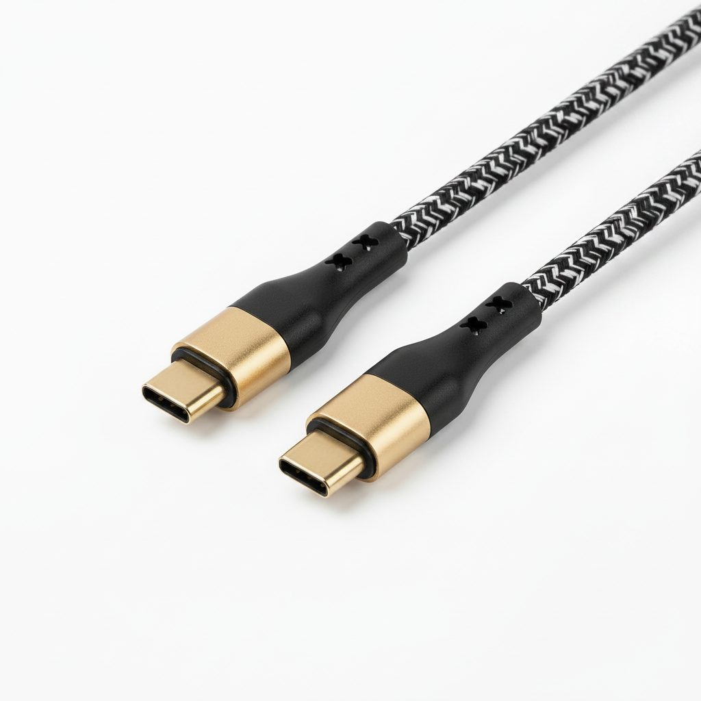 Gold USB-C Cable