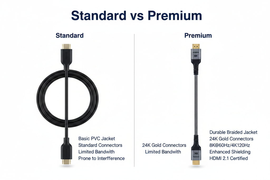 HDMI - Comparison White
