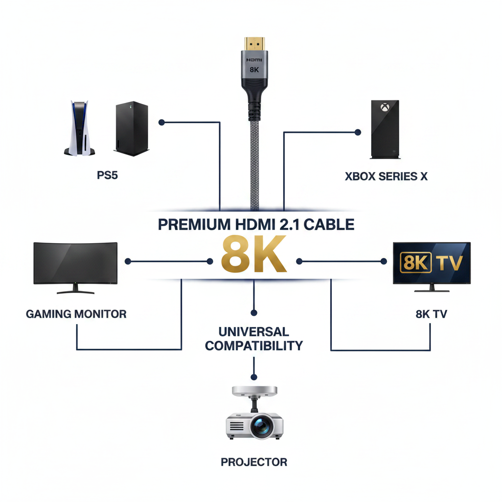 HDMI - Compatibility White
