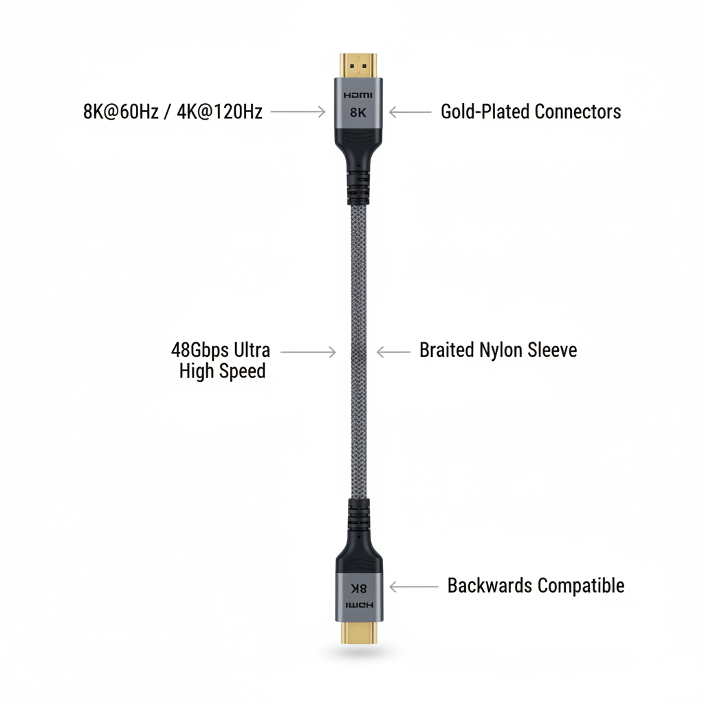 HDMI - Feature Infographic White