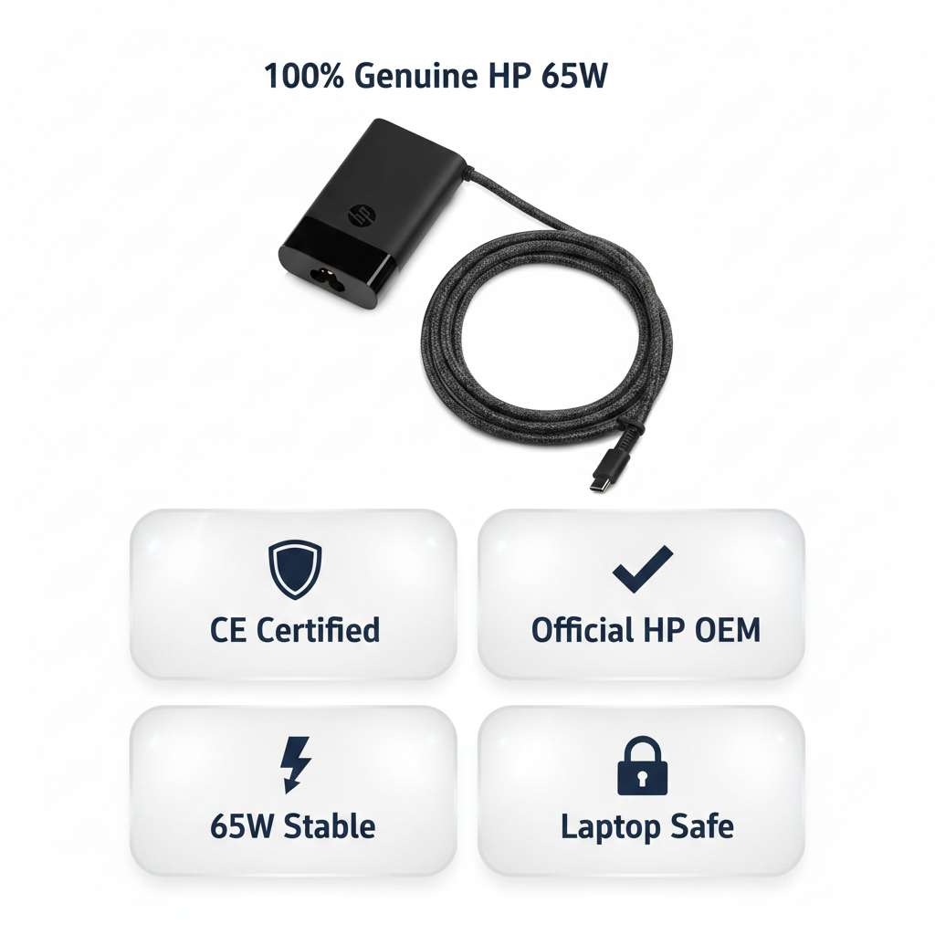 HP 65W – Authenticity Badges