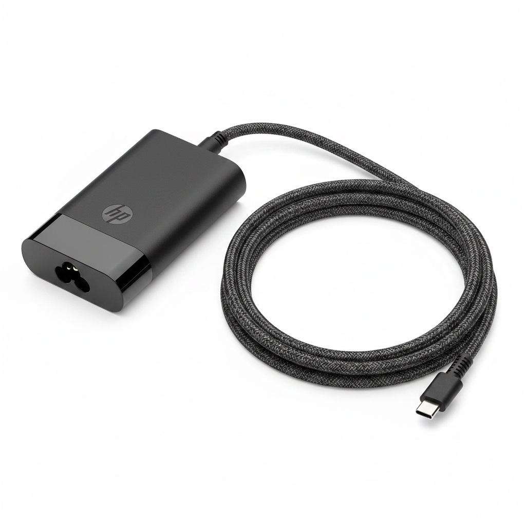 HP 65W USB-C – Isometric