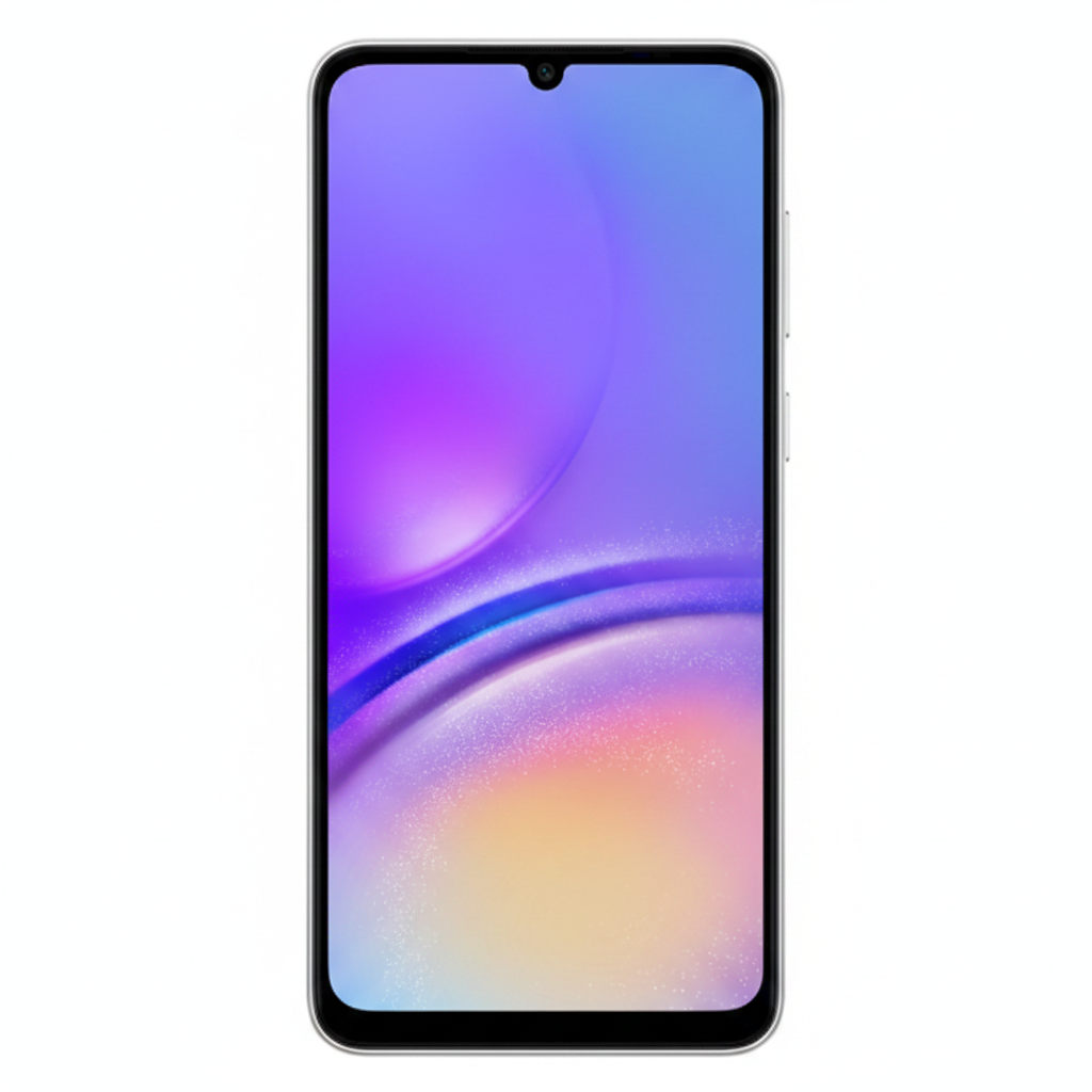 Samsung Galaxy A05 Silver – Front View