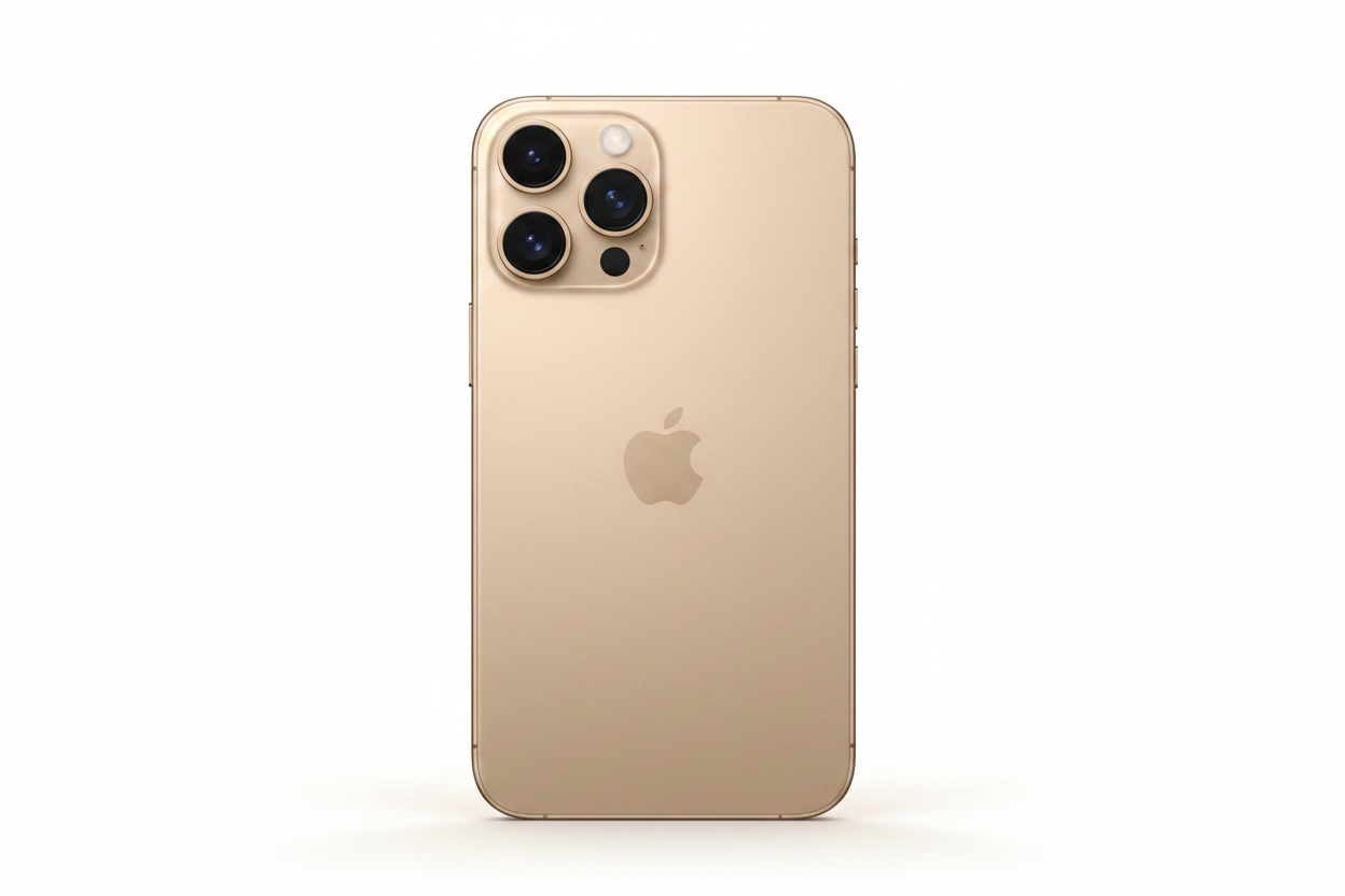 Apple iPhone 16 Pro Max Desert Titanium – Rear Camera Desktop