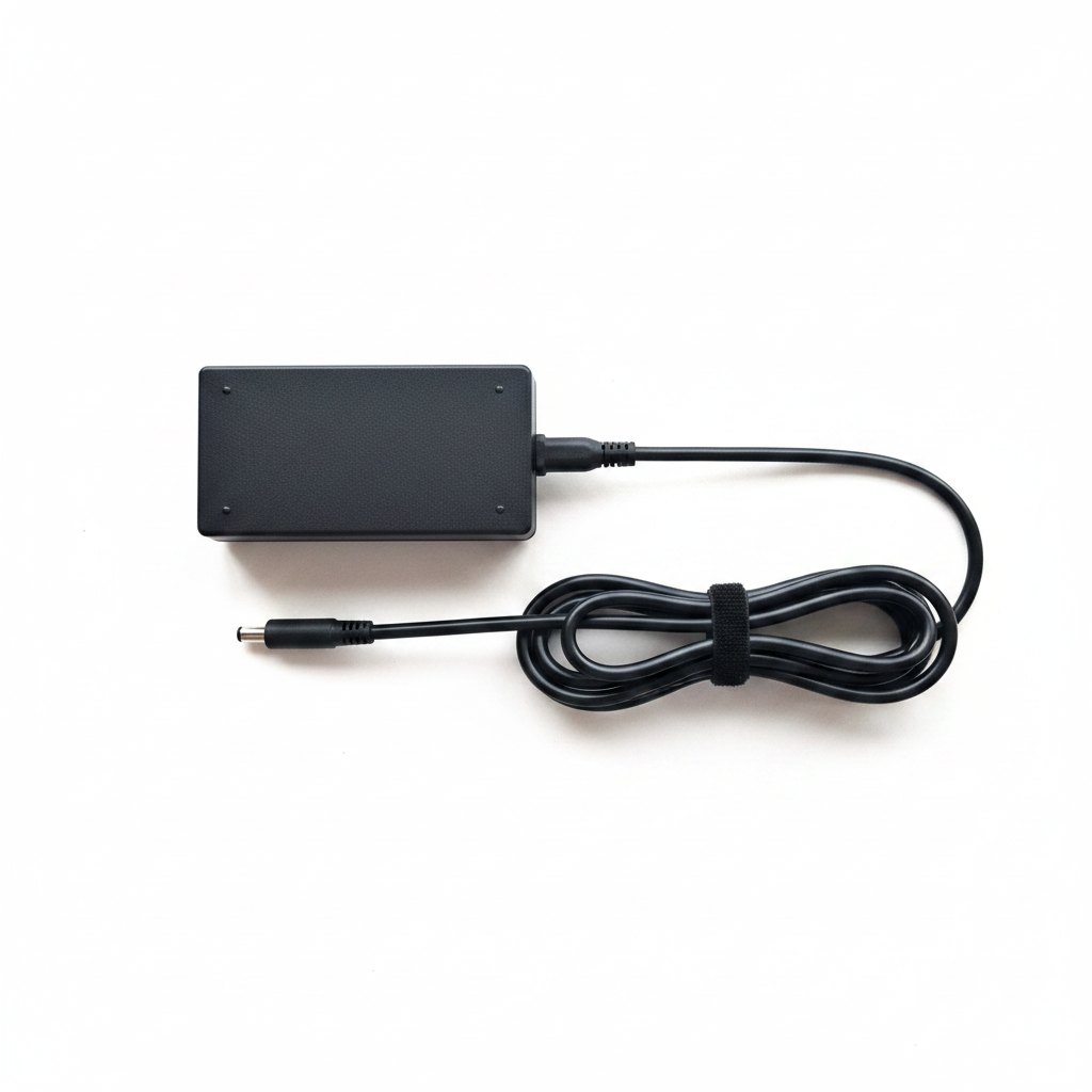Genuine Dell 65W Small Tip - Flat Lay