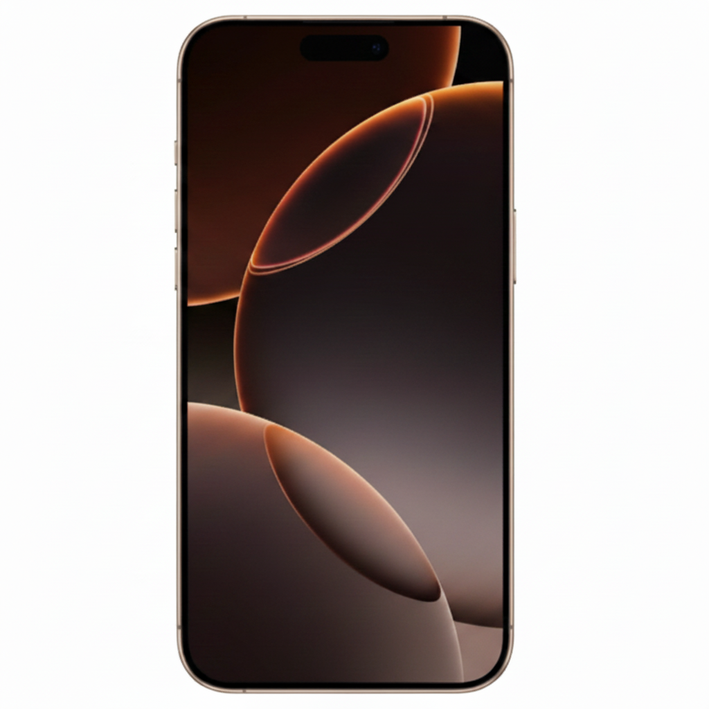 iPhone 16 Pro Max Desert Titanium – Front 1:1
