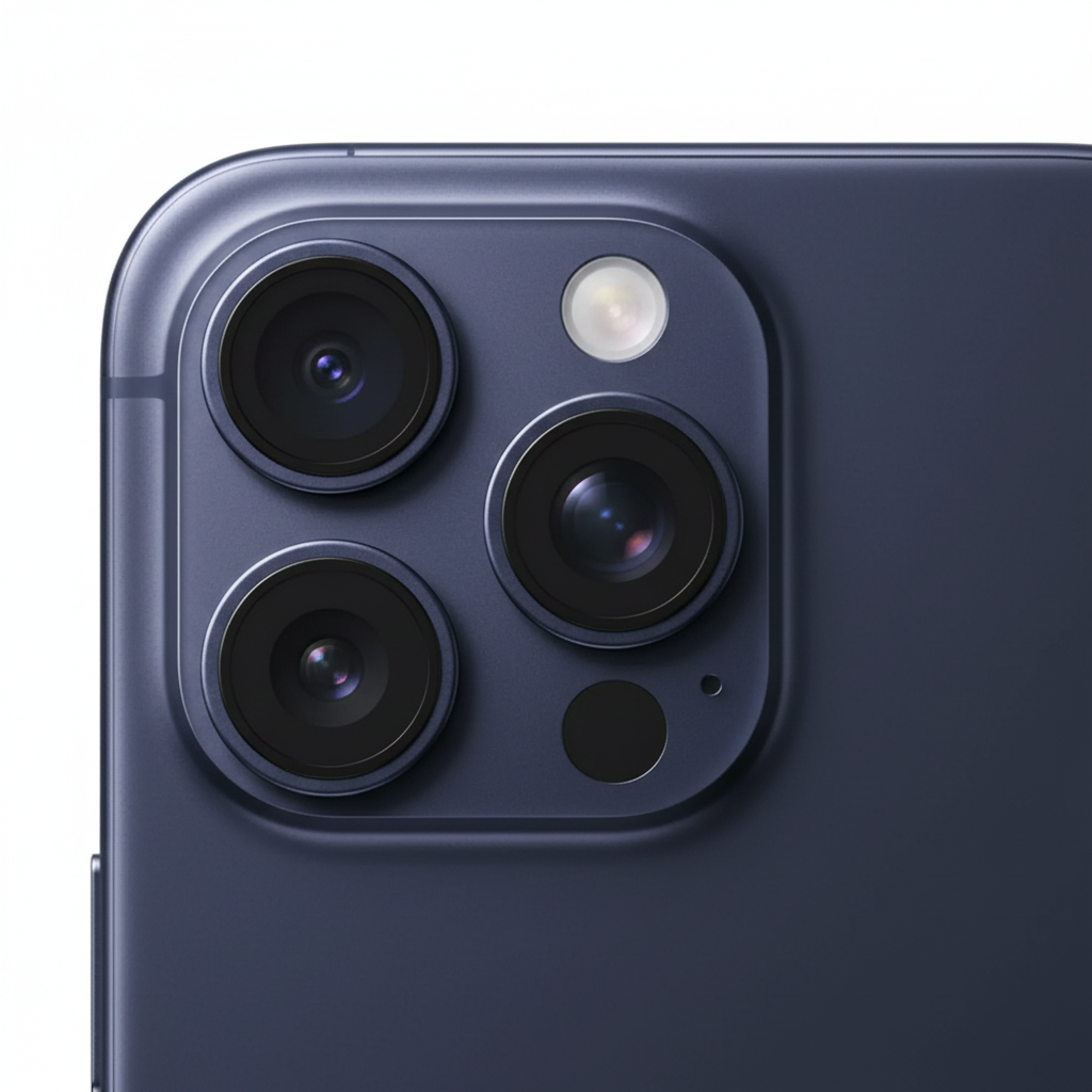 iPhone 17 Pro Deep Blue – Camera Macro