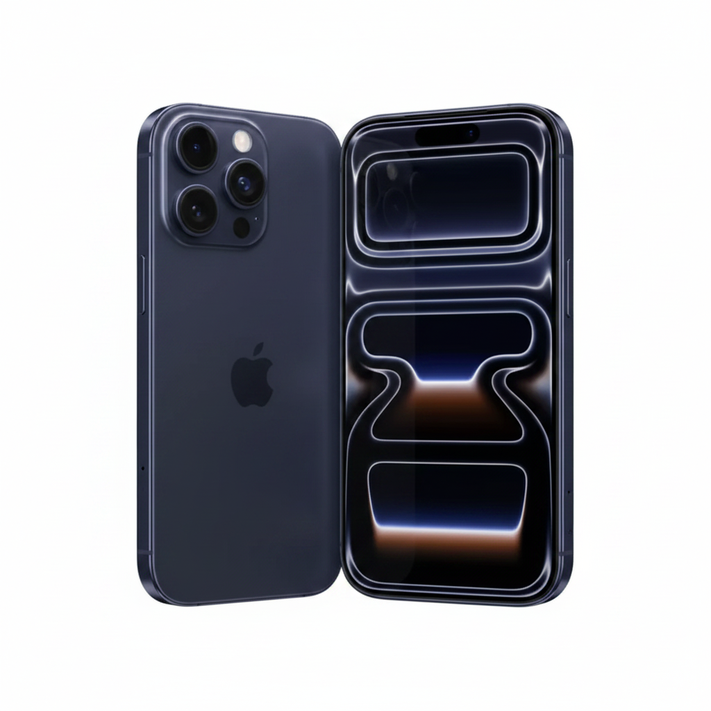 iPhone 17 Pro Deep Blue – Dual Hero