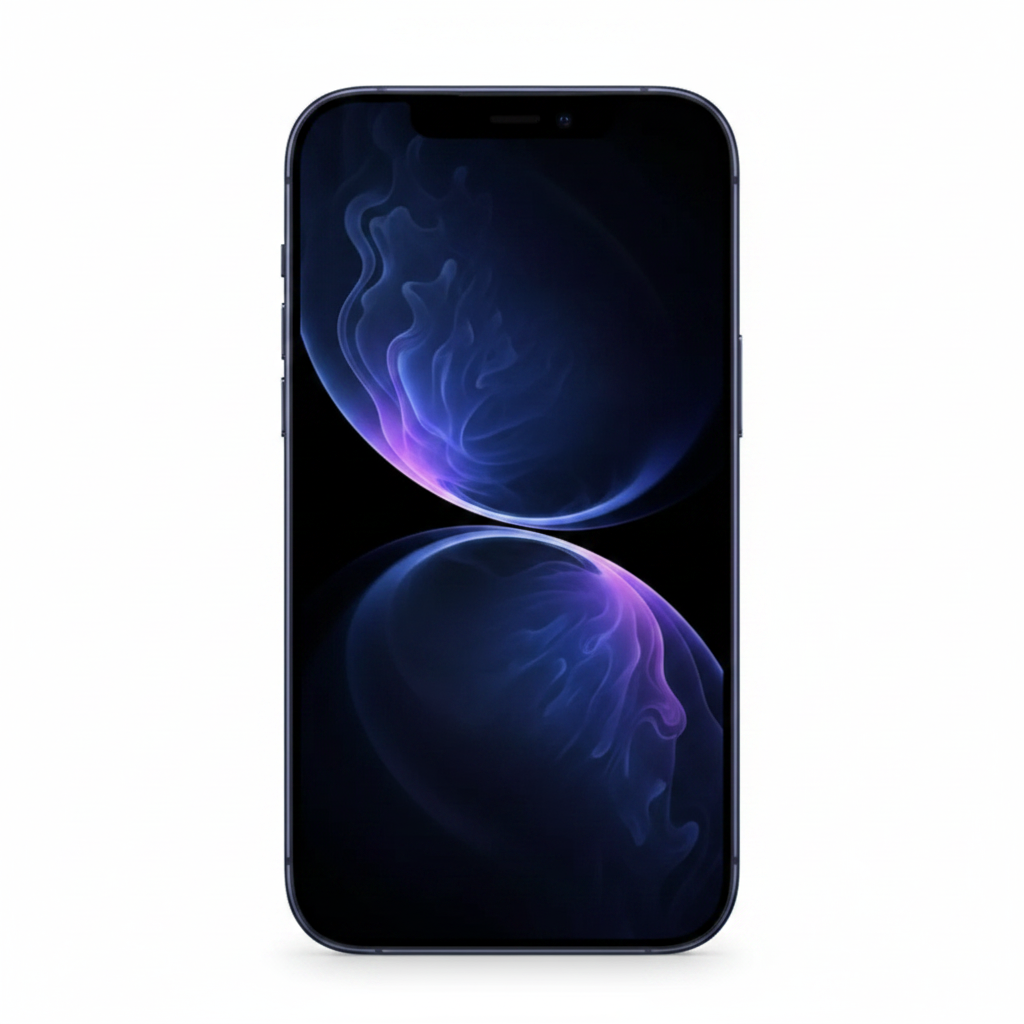 iPhone 17 Pro Deep Blue – Front Display