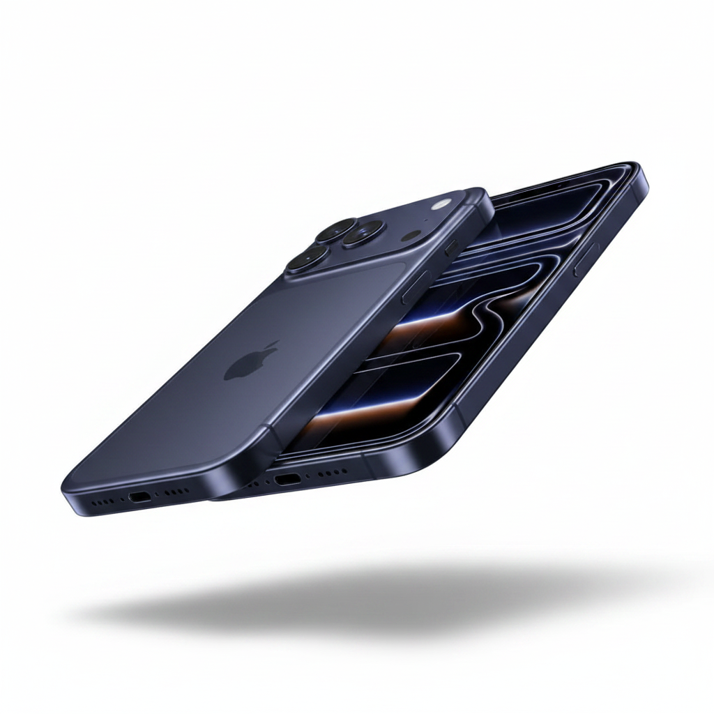 iPhone 17 Pro Max Deep Blue – Low Hero
