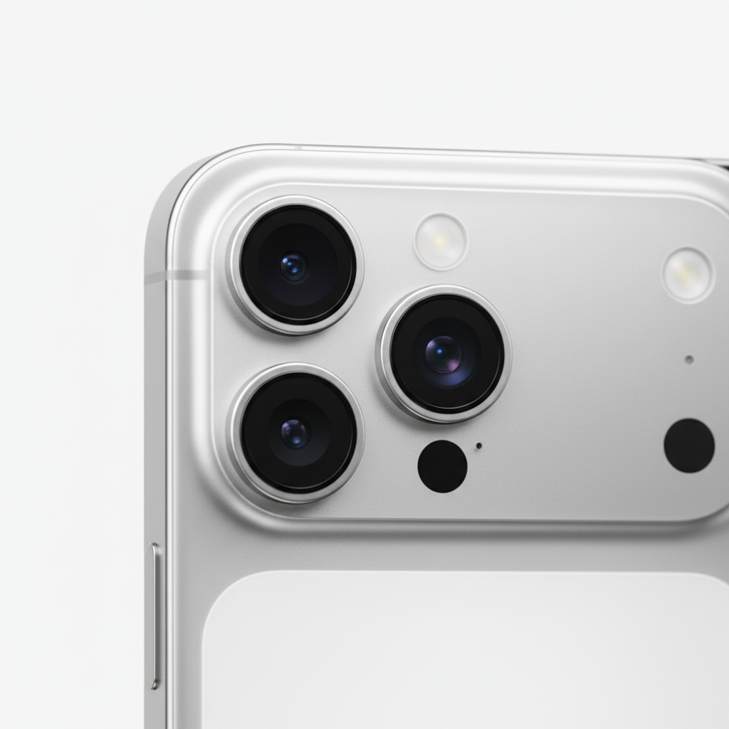 iPhone 17 Pro Max Silver – Macro Camera