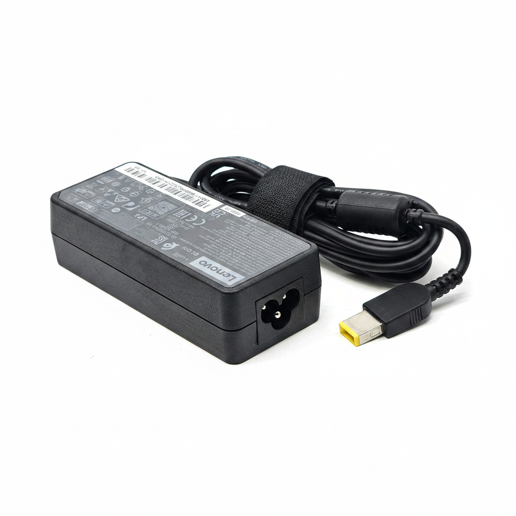 Lenovo 65W Charger – 3/4 Angle