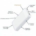 Power Bank - Feature Infographic