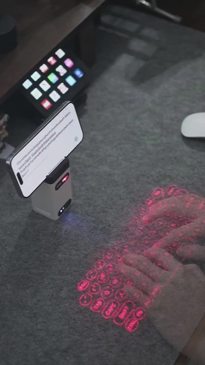 Laser Keyboard Projector – Virtual Bluetooth Keyboard for Smartphones