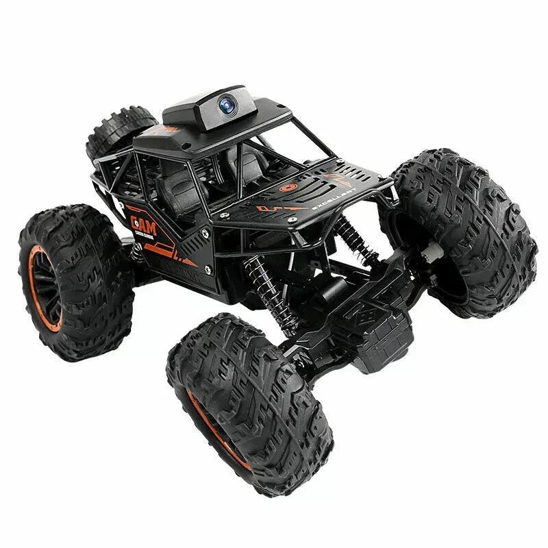 WiFi HD Camera RC Climbing Car – 4WD Off-Road Rock Crawler with Live FPV Streaming | Kids & Adults