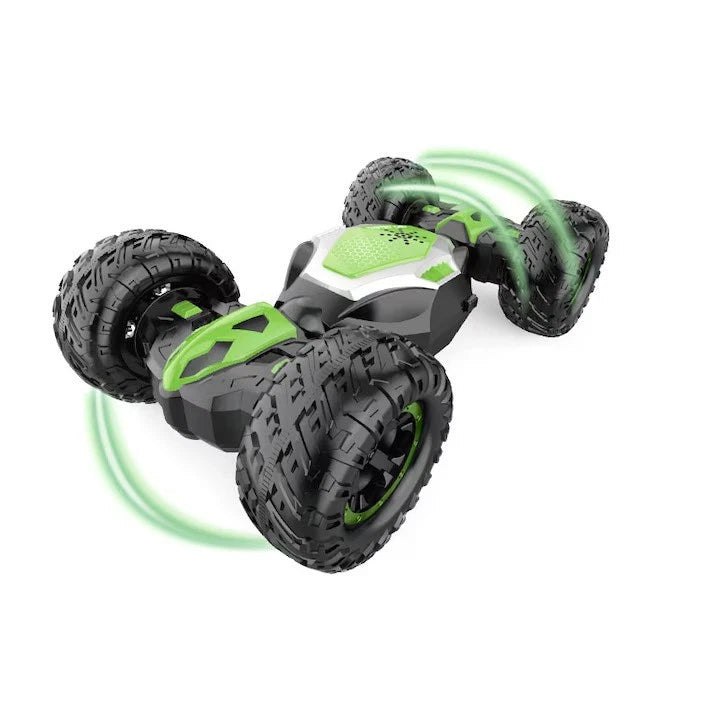 360° Double-Sided Stunt RC Car – Flip, Spin & Drive Upside Down | Kids Remote Control Toy