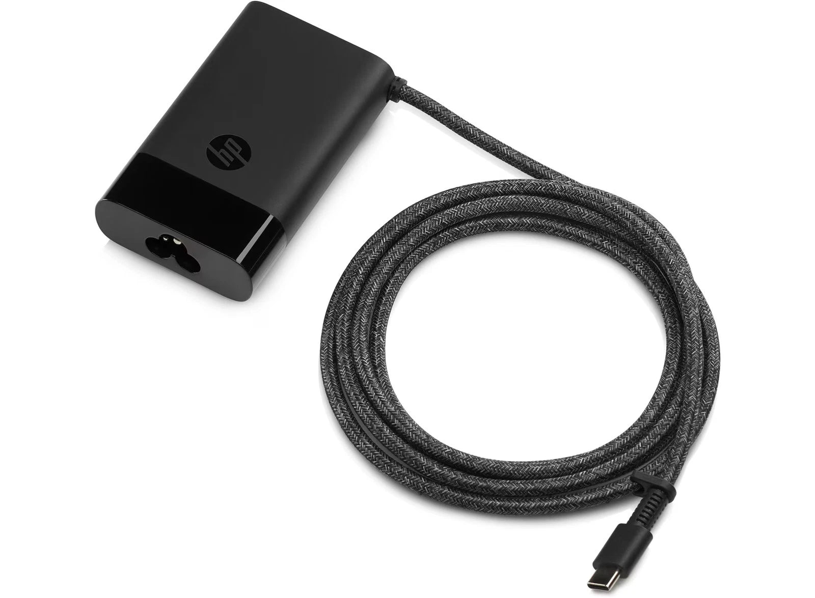 Genuine HP 65W USB-C Laptop Charger | Type-C Power Adapter with Power Lead