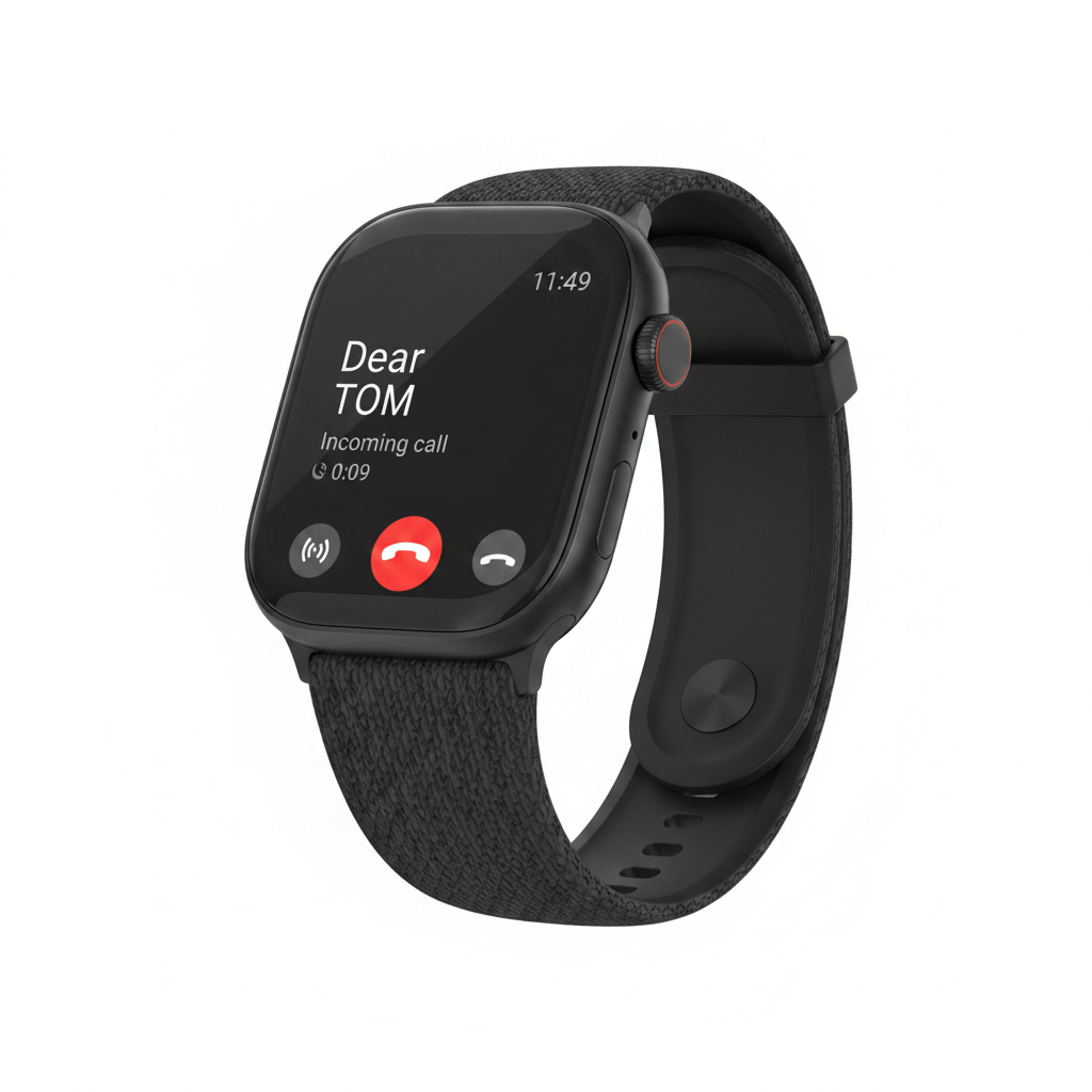 Smartwatch - Call Screen Angled
