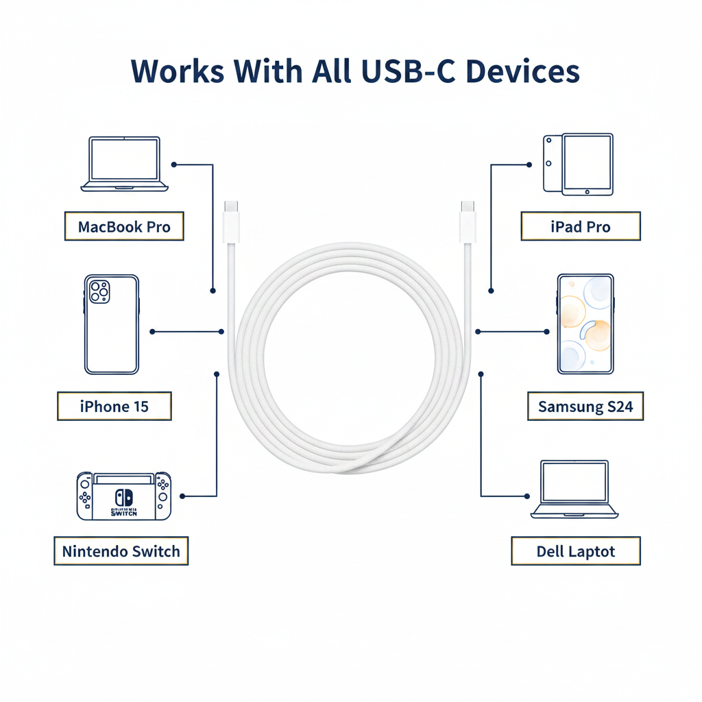 USB-C White - Compatibility