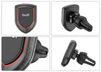 Budi Magnetic Car Mount – 360° Rotating Phone Holder | Strong Magnetic Hold | Universal Fit